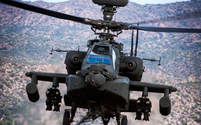 Trực thăng AH-64 Apache. Ảnh: Boeing