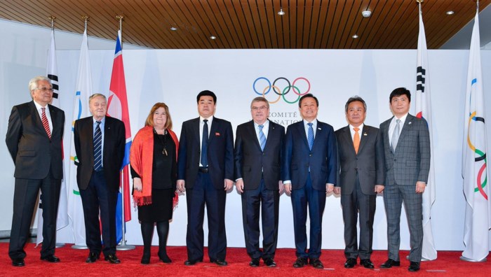 IOC đã trao suất đặc cách cho CHDCND Triều Tiên dự Olympic mùa đông 2018 AFP