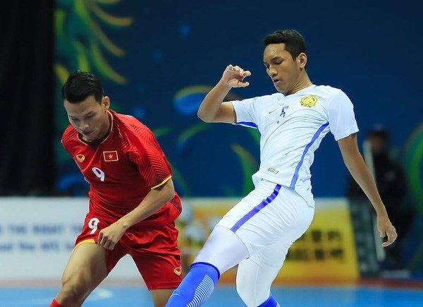 VCK Futsal châu Á 2018: Việt Nam lại thua Malaysia