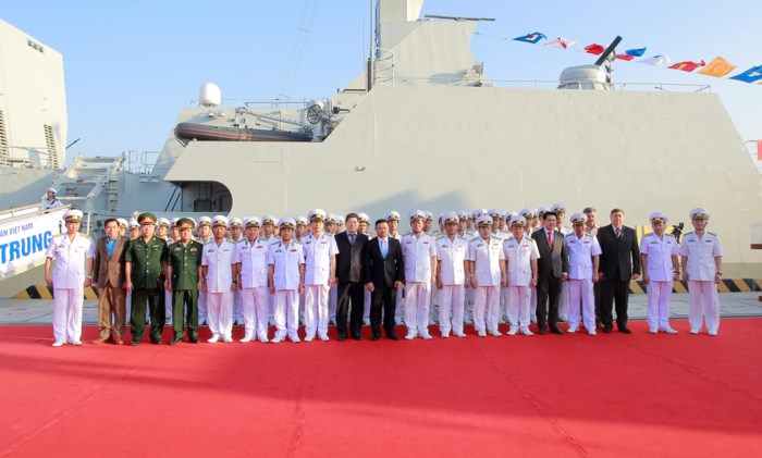 Lễ thượng cờ 2 tàu hộ vệ tên lửa Gepard 3.9 Quang Trung, Trần Hưng Đạo