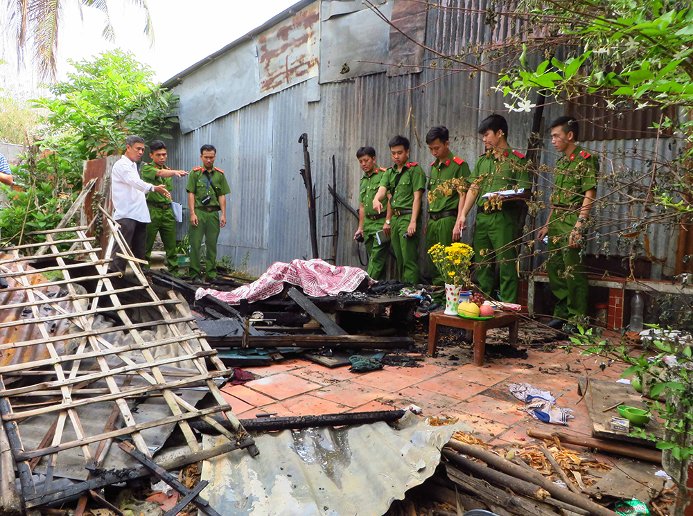 Mỹ Khánh: Cháy nhà, 1 người tử vong