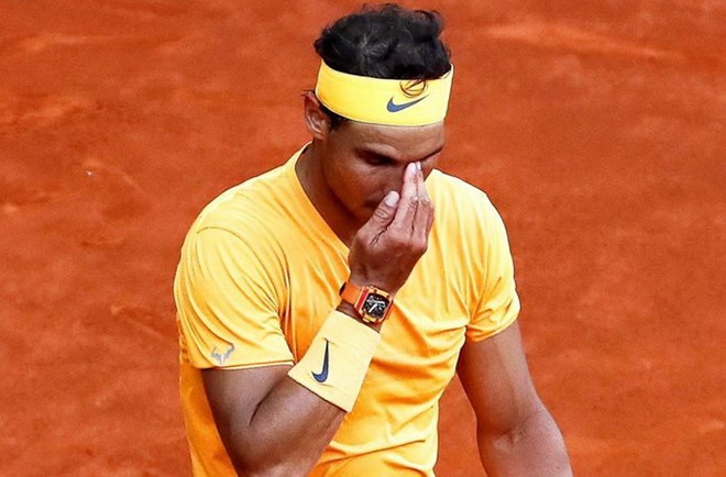 Nadal bất ngờ thua trận ở Madrid Masters. (Nguồn: AP)
