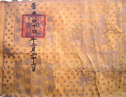 Phát hiện đạo sắc phong cổ, quý hiếm thời Lê