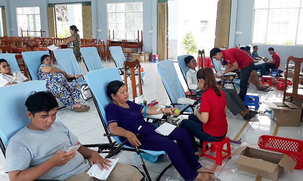 Tịnh Biên: Hiến máu tình nguyện hè 2018