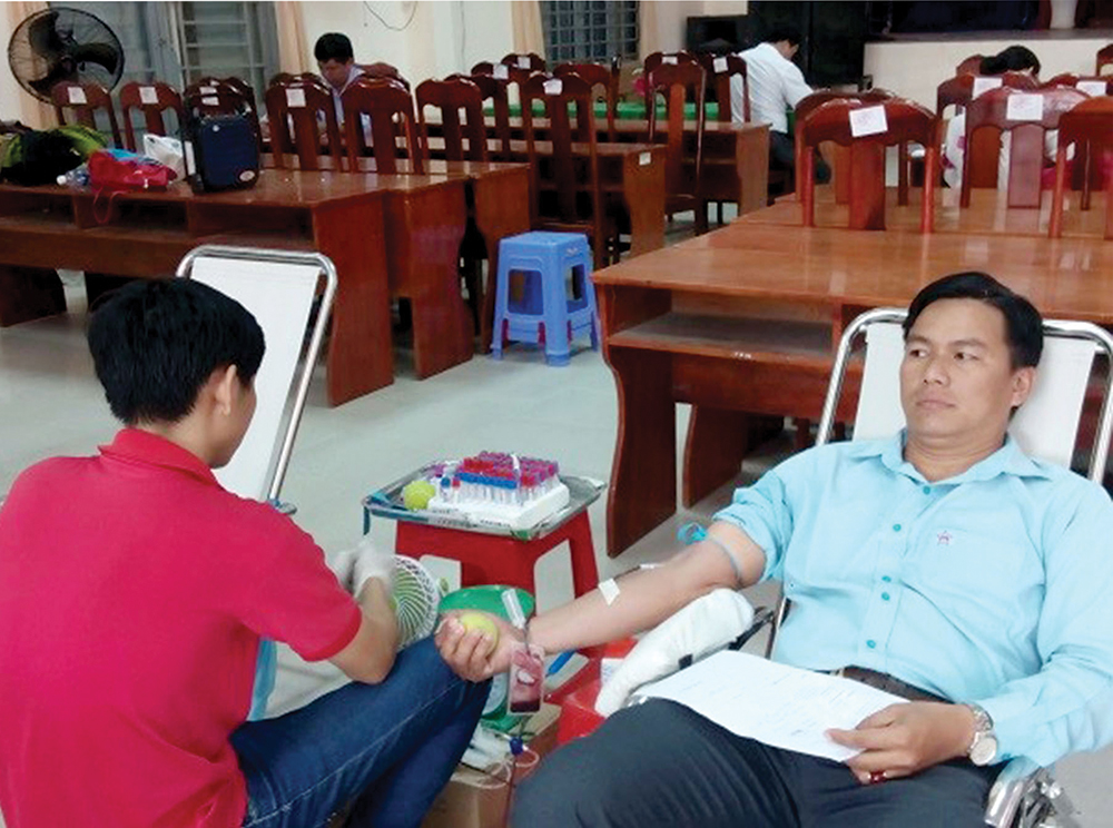Gặp người 66 lần hiến máu tình nguyện