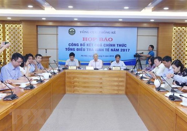Công bố kết quả chính thức tổng điều tra kinh tế năm 2017
