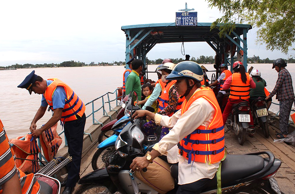Quản lý tốt an toàn giao thông đường thủy mùa mưa lũ