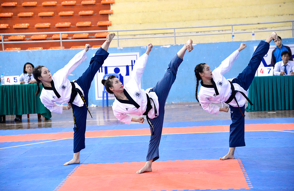 Taekwondo hướng đến thành công tại ngày hội thể thao toàn quốc