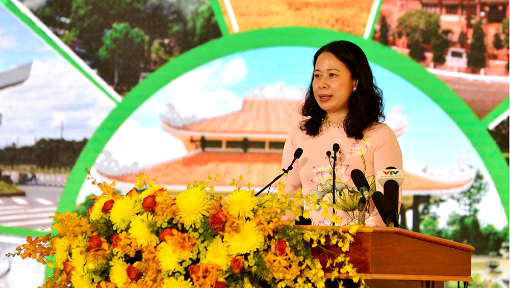 Bí thư Tỉnh ủy An Giang Võ Thị Ánh Xuân tiếp thu ý kiến chỉ đạo của Thủ tướng Chính phủ