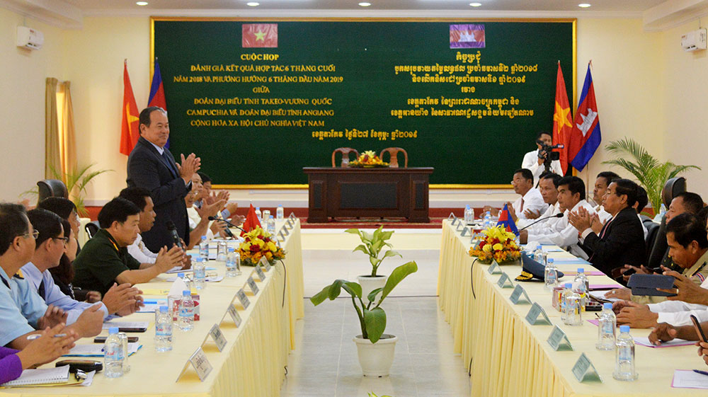 An Giang và Takeo đề ra phương hướng hợp tác 6 tháng đầu năm 2019