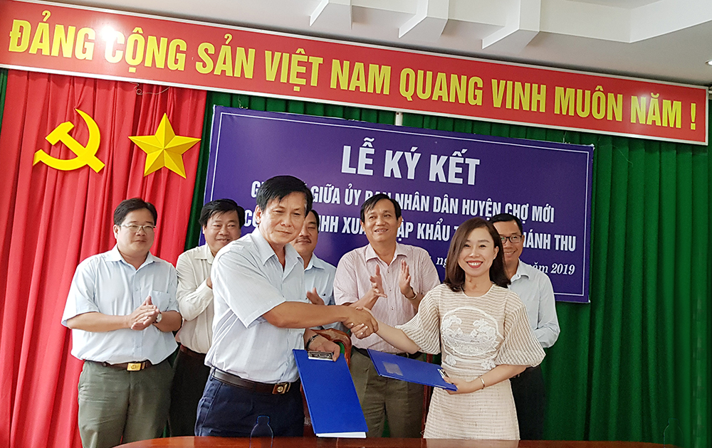 Hợp tác đưa xoài An Giang qua Mỹ Hợp tác đưa xoài An Giang qua Mỹ