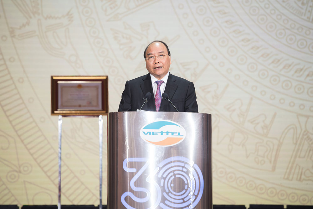 Thủ tướng Nguyễn Xuân Phúc phát biểu tại buổi lễ