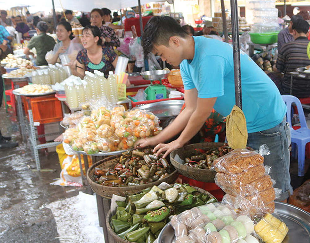 Chợ Châu Đốc mùa lễ hội