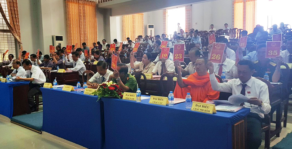 Kỳ họp lần thứ 11 HĐND huyện Tịnh Biên, nhiệm kỳ 2016-2021