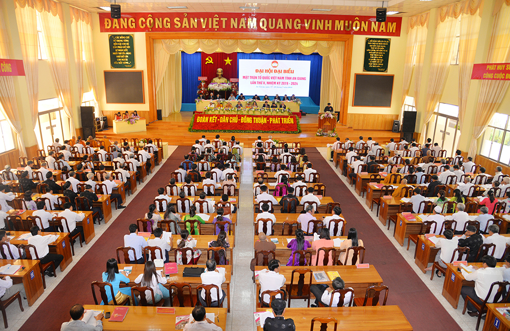 Khai mạc Đại hội đại biểu MTTQ Việt Nam tỉnh lần thứ X (nhiệm kỳ 2019-2024)