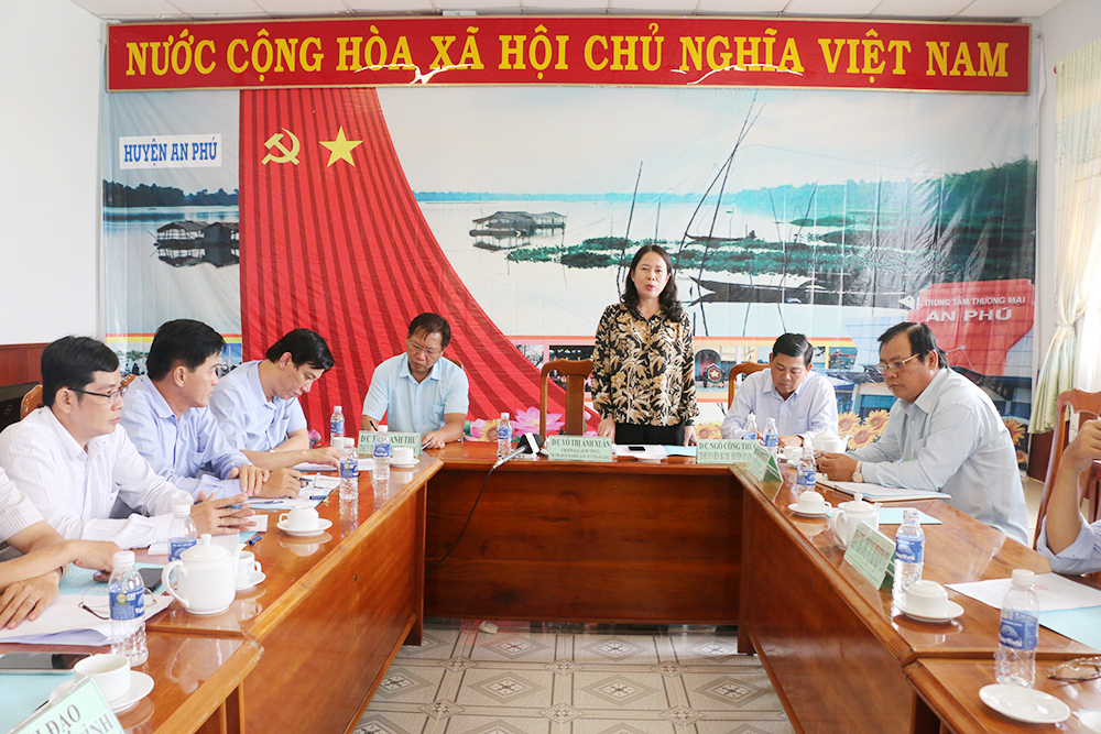 Bí thư Tỉnh ủy Võ Thị Ánh Xuân: Không chủ quan trước diễn biến phức tạp của lũ năm 2019
