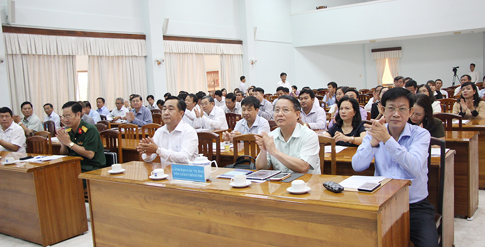 Hội nghị giao ban công tác quản lý nhà nước về tín ngưỡng tôn giáo các tỉnh phía Nam