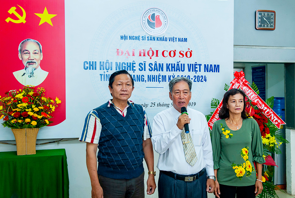 Đại hội Chi hội Nghệ sĩ sân khấu Việt Nam tỉnh An Giang