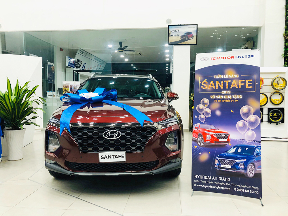 Trải nghiệm Hyundai Santafe 2019 với nhiều ưu đãi