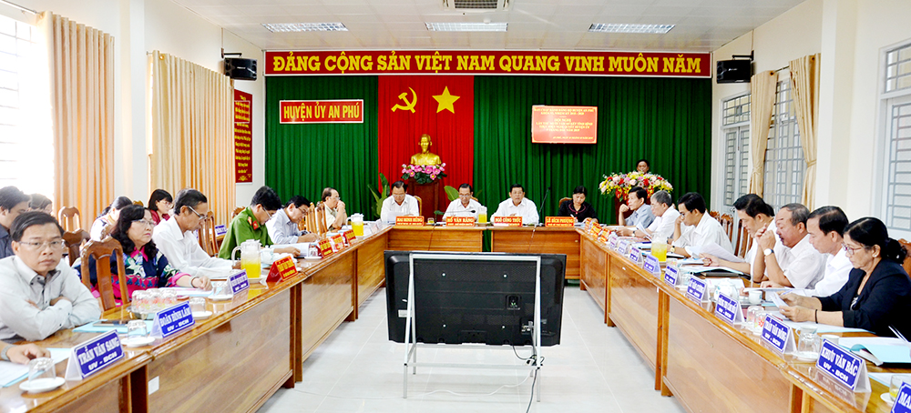 Hội nghị Ban chấp hành Đảng bộ huyện An Phú