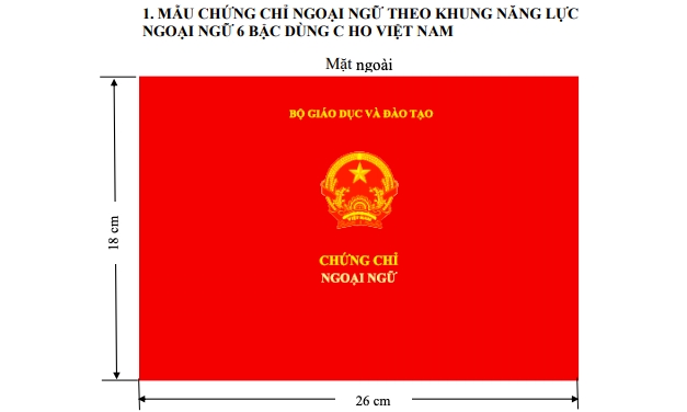 14 đơn vị được phép tổ chức thi, cấp chứng chỉ tiếng Anh sáu bậc