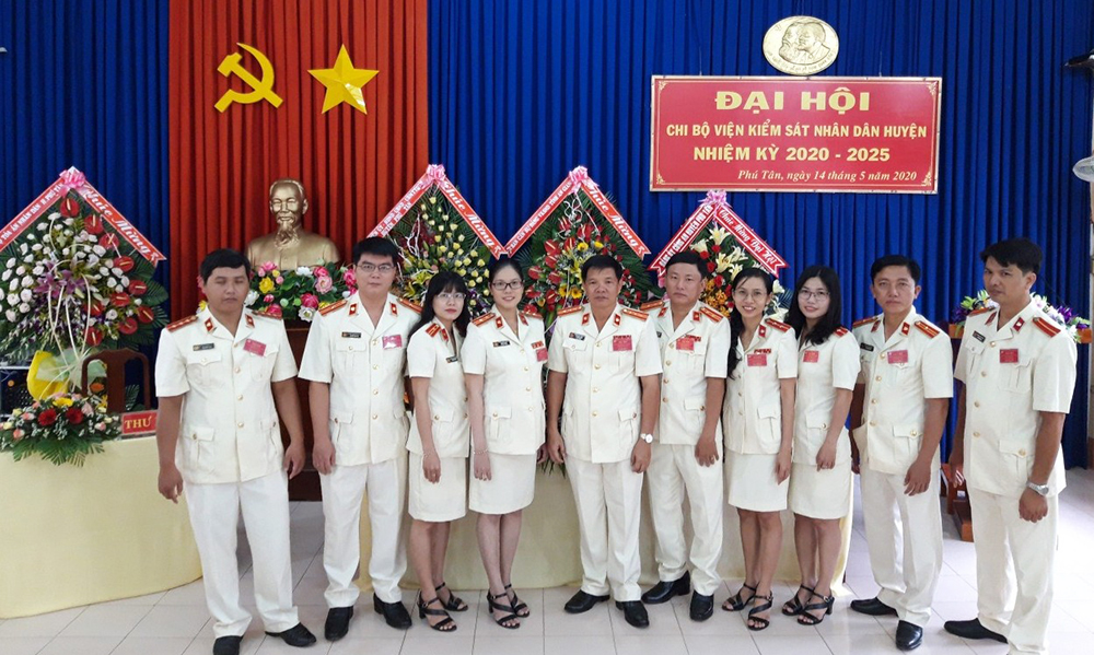 Đại hội đại biểu Chi bộ Viện Kiểm sát nhân dân huyện Phú Tân (nhiệm kỳ 2020-2025)