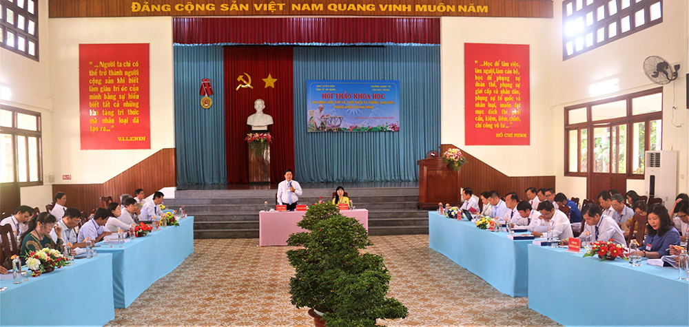Hội thảo khoa học “An Giang học tập và làm theo tư tưởng, đạo đức, phong cách Hồ Chí Minh”
