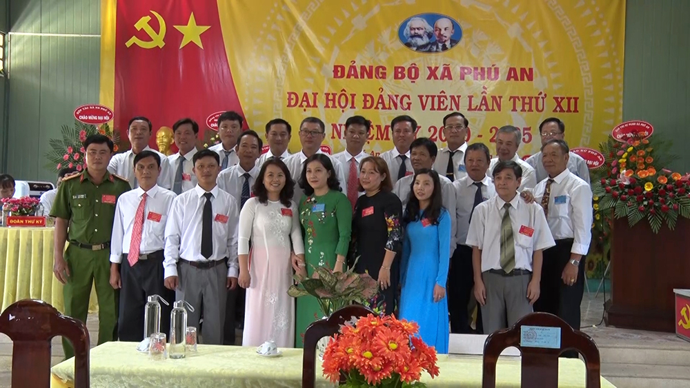 Phú An tổ chức thành công Đại hội đảng viên lần thứ XII (nhiệm kỳ 2020-2025)