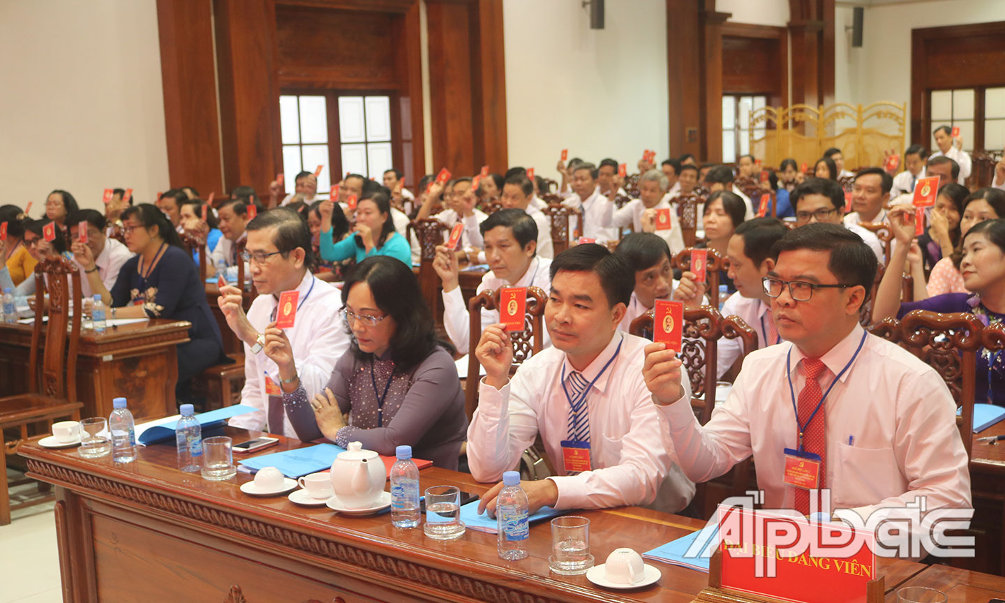 Tiền Giang: Hoàn thành đại hội cấp cơ sở