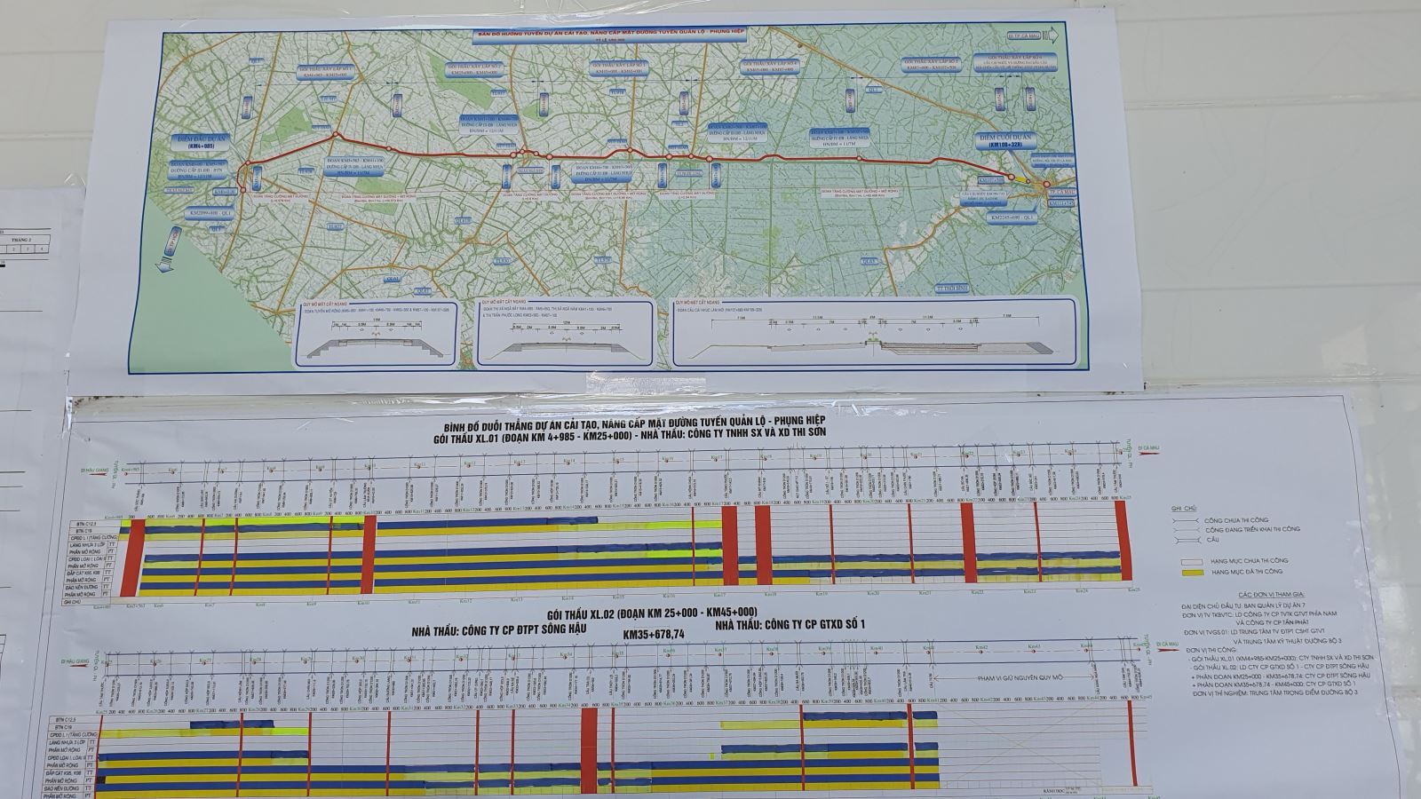 Tăng tốc thảm nhựa tuyến Quản Lộ-Phụng Hiệp, rút ngắn 50 km đường xuyên miền Tây