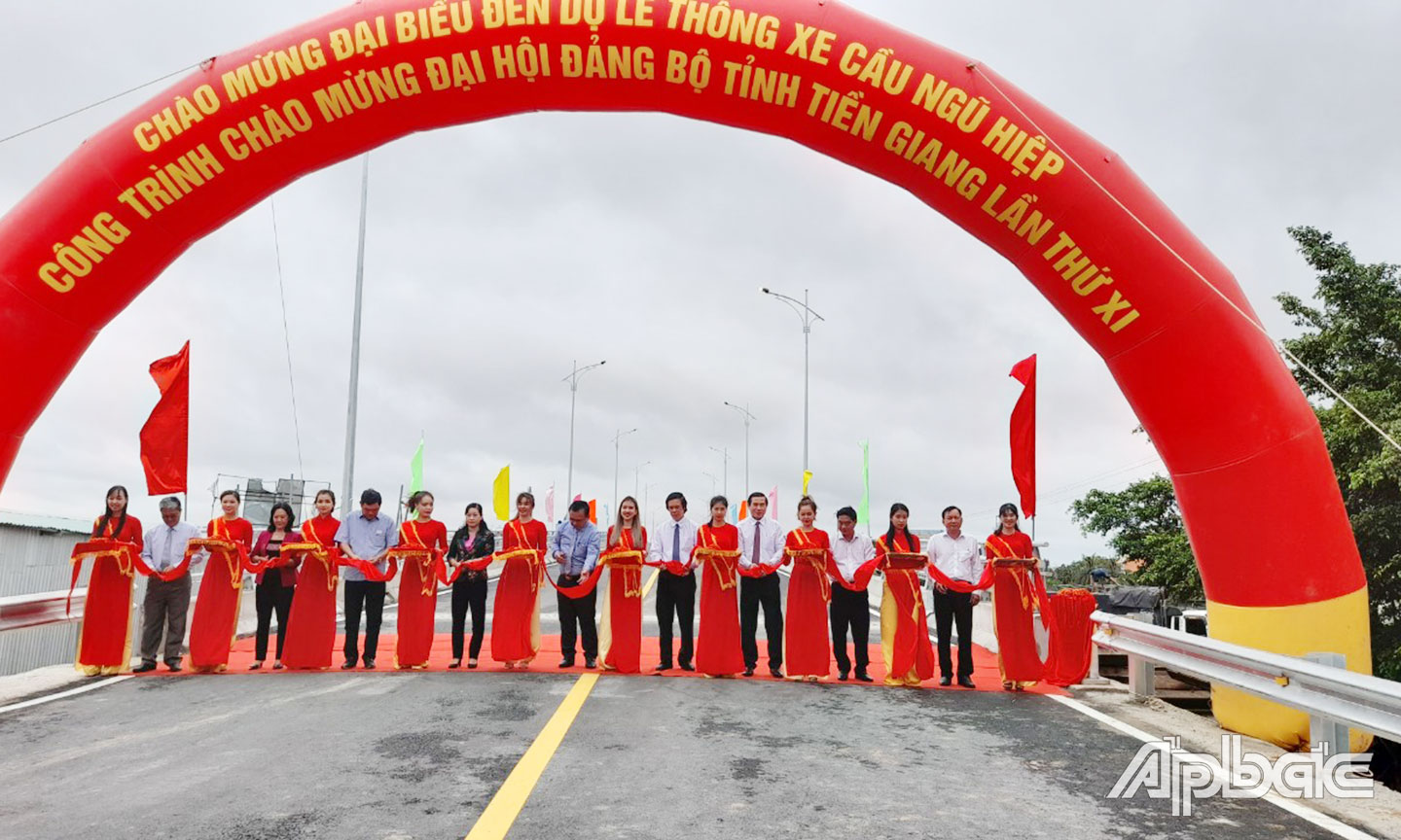Tiền Giang: Cù lao Ngũ Hiệp ngày nối với đất liền