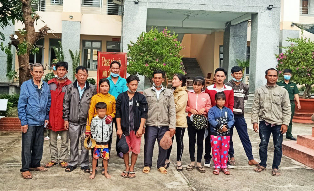 An Giang: Phát hiện một vụ vượt biên trái phép