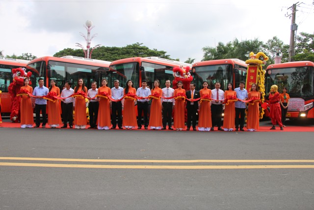 Khai trương 9 tuyến xe buýt không trợ giá trên địa bàn tỉnh Đồng Tháp