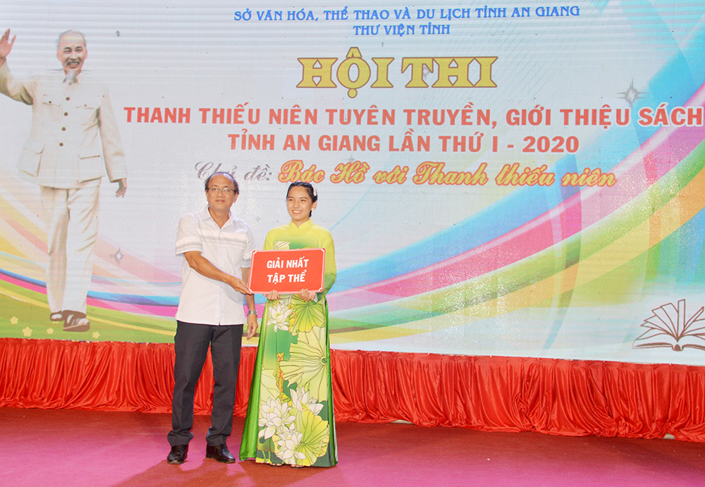Hội thi Thanh thiếu niên tuyên truyền, giới thiệu sách tỉnh An Giang