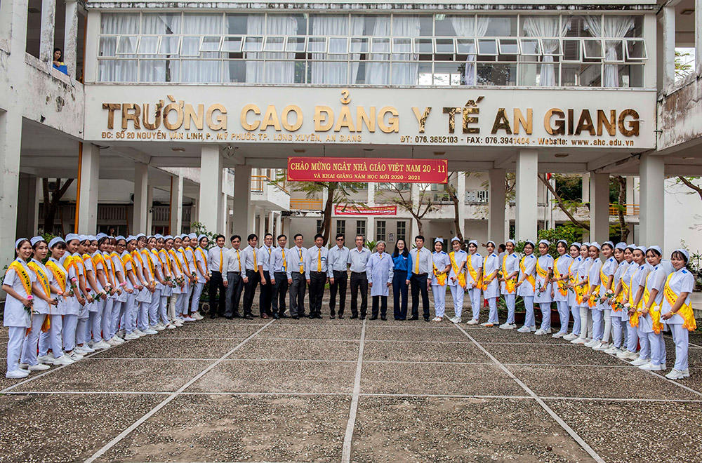 Trường Cao đẳng Y tế An Giang tổ chức lễ kỷ niệm ngày Nhà giáo Việt Nam 20- 11 và khai giảng năm học mới 2020- 2021