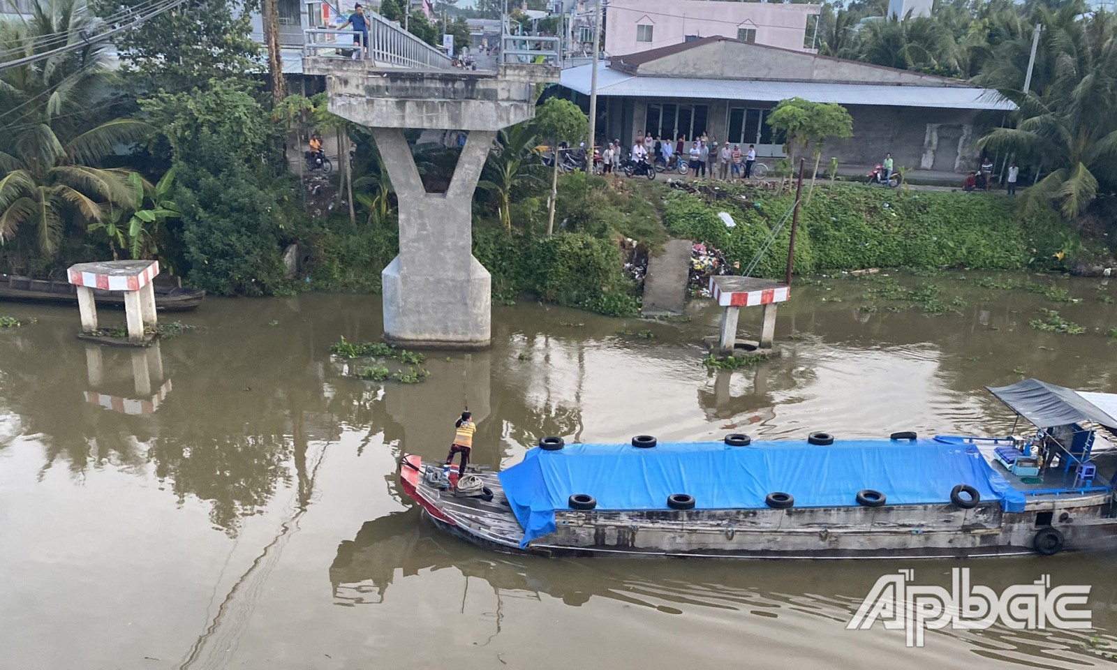 Tiền Giang: Hạn chế giao thông thủy trên kinh Tháp Mười số 2