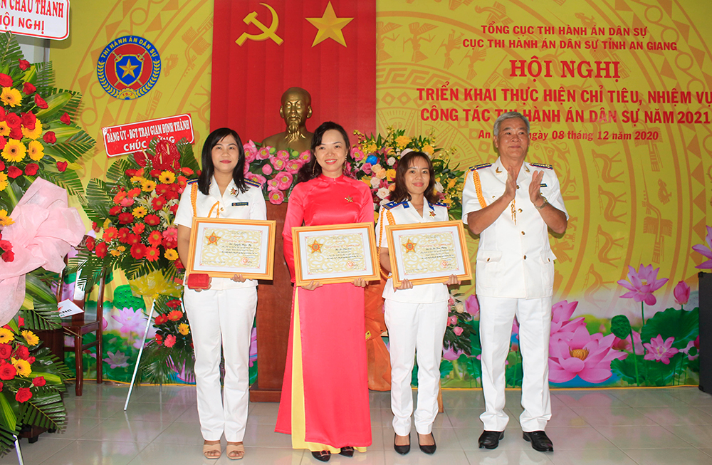 Cục Thi hành án dân sự An Giang thi hành gần 12.000 vụ việc có điều kiện, vượt trên 1% chỉ tiêu