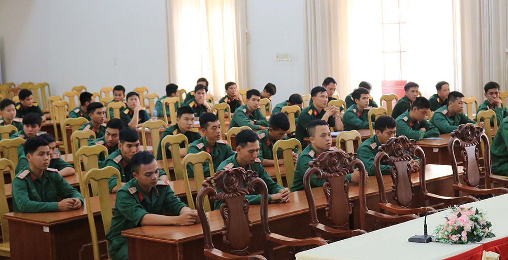 An Giang: Gặp gỡ hạ sĩ quan, binh sĩ xuất ngũ năm 2021