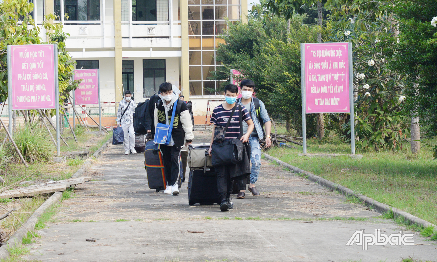 Tiền Giang: 249 công dân về từ Đài Loan hoàn thành cách ly y tế