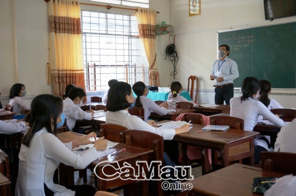 Cà Mau: Chuẩn bị 3 phương án dạy và học trước dịch Covid-19 phức tạp