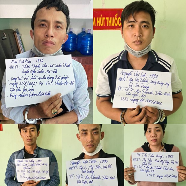 Bắt giữ nhóm trộm cắp chuyên nghiệp, tàng trữ vũ khí