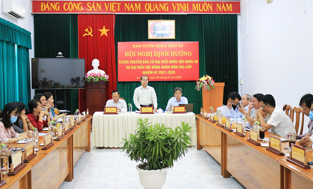 Tập trung tuyên truyền bầu cử Quốc hội khóa XV và đại biểu HĐND các cấp (nhiệm kỳ 2021-2026)