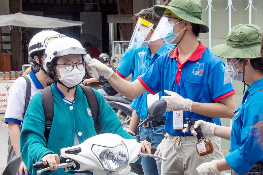 Hội Sinh viên Việt Nam Trường đại học An Giang tiếp sức mùa thi năm 2021