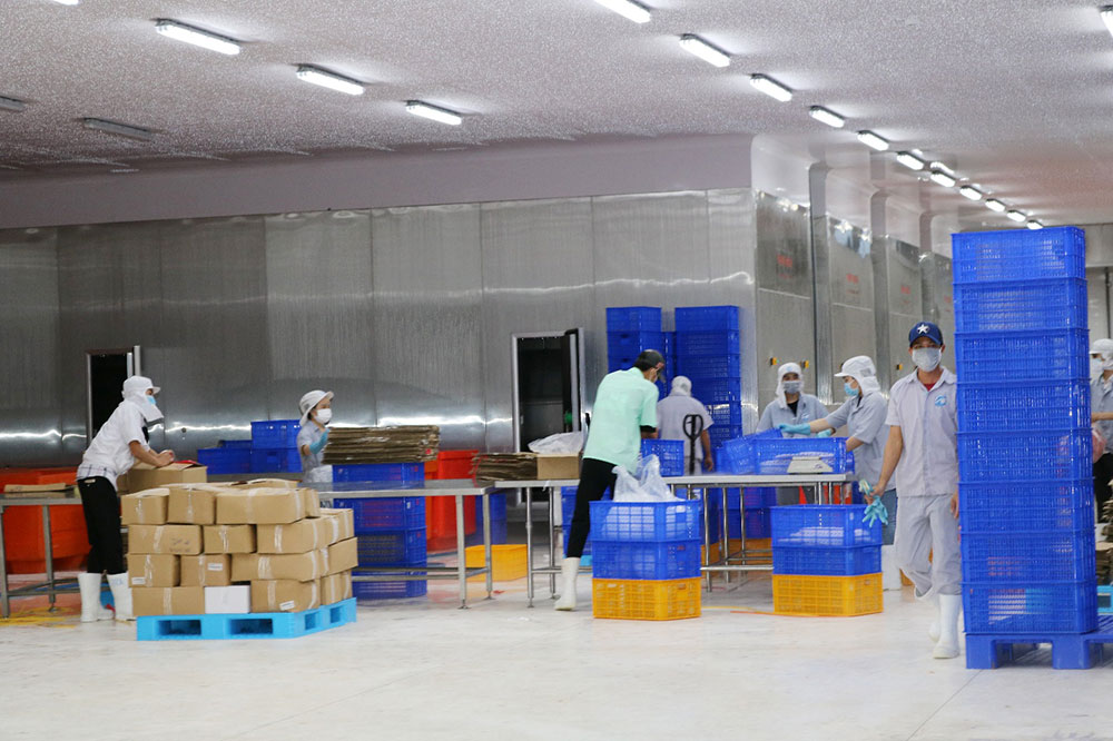 Châu Thành kiểm tra thực hiện “3 tại chỗ” tại các công ty và công tác phòng, chống dịch COVID-19 tại các chợ