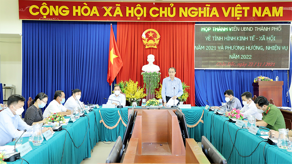 TP. Châu Đốc thực hiện thắng lợi “nhiệm vụ kép” năm 2021