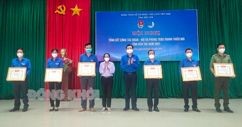 Bến Tre: Tổng kết công tác Đoàn - Hội và phong trào thanh thiếu nhi năm 2021