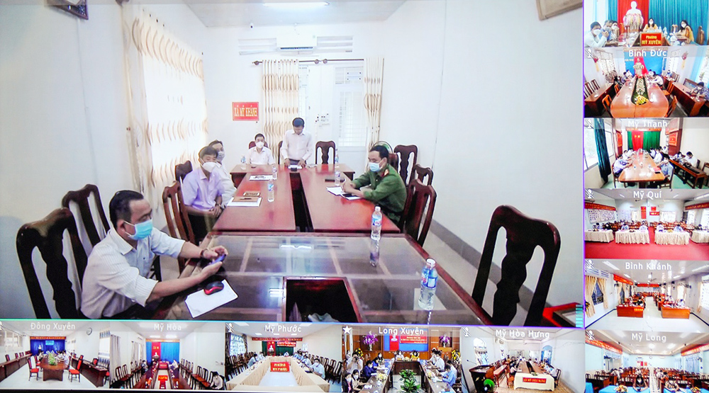 TP. Long Xuyên gặp mặt, biểu dương gương điển hình tiêu biểu thực hiện Chỉ thị 05-CT/TW và công tác phòng, chống dịch COVID-19
