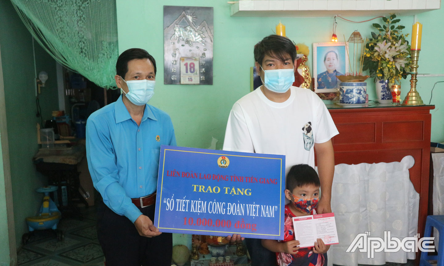 Tiền Giang: Chăm lo công nhân, lao động khó khăn do COVID-19