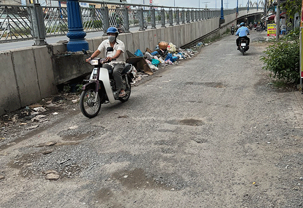 Cần Thơ: Sớm nâng cấp đường dân sinh 2 bên cầu Quang Trung