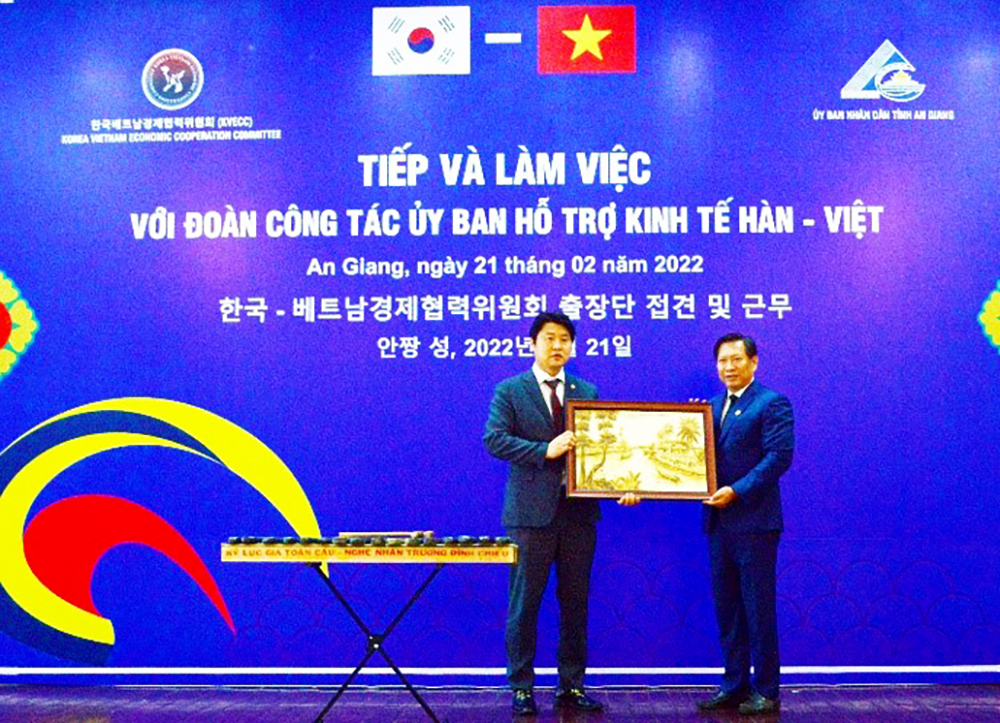 An Giang mở rộng kết nối, hợp tác với doanh nghiệp Hàn Quốc